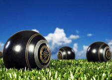 Lawn bowls in Witsand