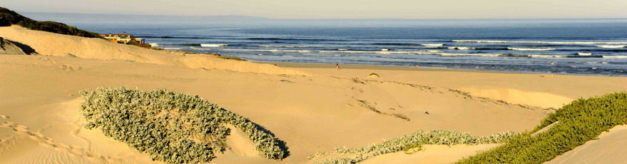 Seaview across the dunes - Whale Watchers Inn, Witsand