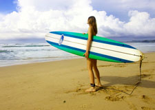 Surfing - longboarding